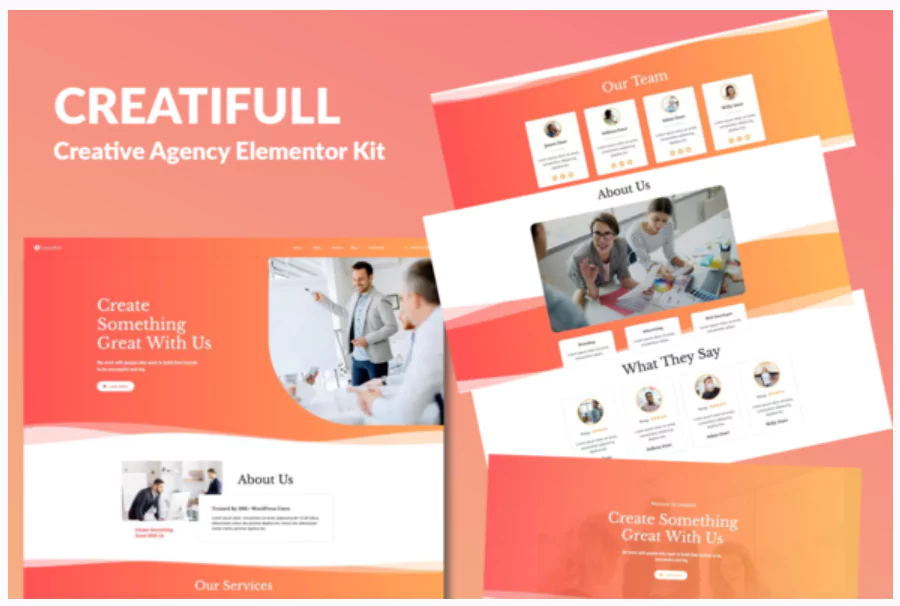 Creatifull - Creative Agency Elementor Template Kit