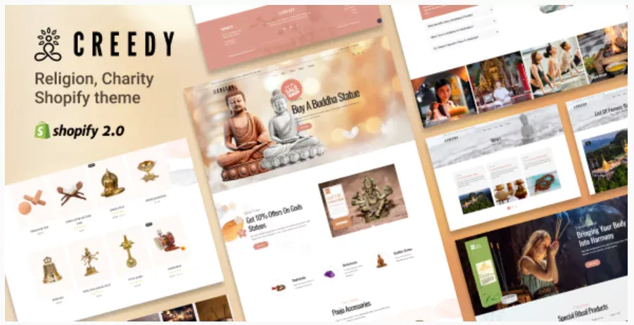 Creedy - Religion, Church & Charity Shopify Theme