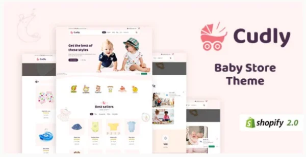 Cudly - Toys Store, New Born Babies Shopify Theme