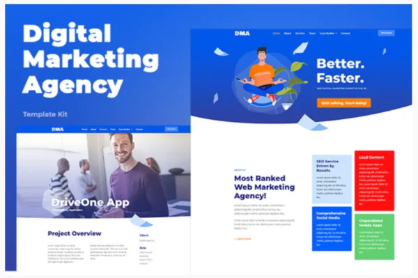 DMA - Digital Marketing Agency Template Kit