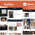 Dahlia - Beauty Business Elementor Template Kit