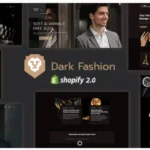 Dark Fashion - Watch, Jewel & Blazer Shopify Theme