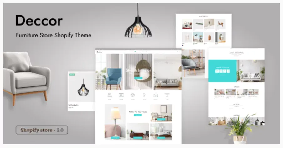 Deccor - Modern Furniture Store Shopify Theme