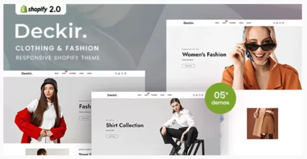 Deckir - Clothing & Fashion Responsive Shopify Theme