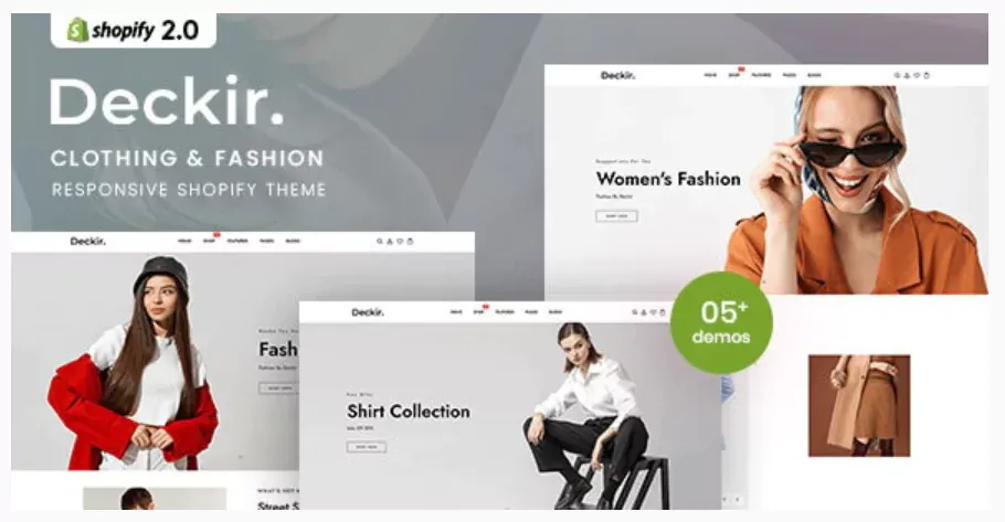 Deckir - Clothing & Fashion Responsive Shopify Theme