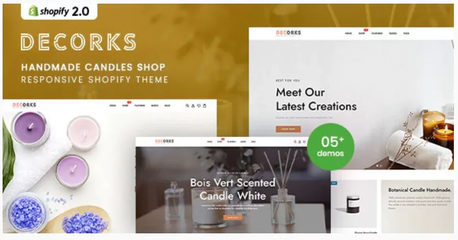 Decorks - Candles Shop Responsive Shopify Theme