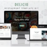 Delicio - Restaurant Elementor Template Kit