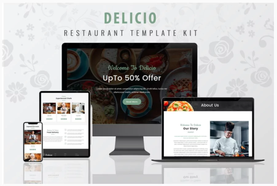 Delicio - Restaurant Elementor Template Kit