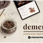 Dement - Coffee Shop Elementor Template Kit