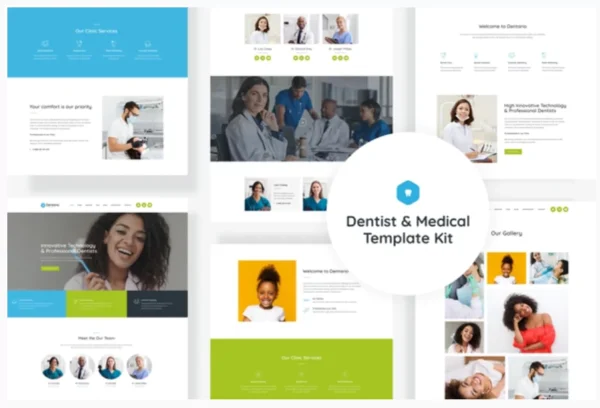Dentario - Dentist & Medical Elementor Template Kit
