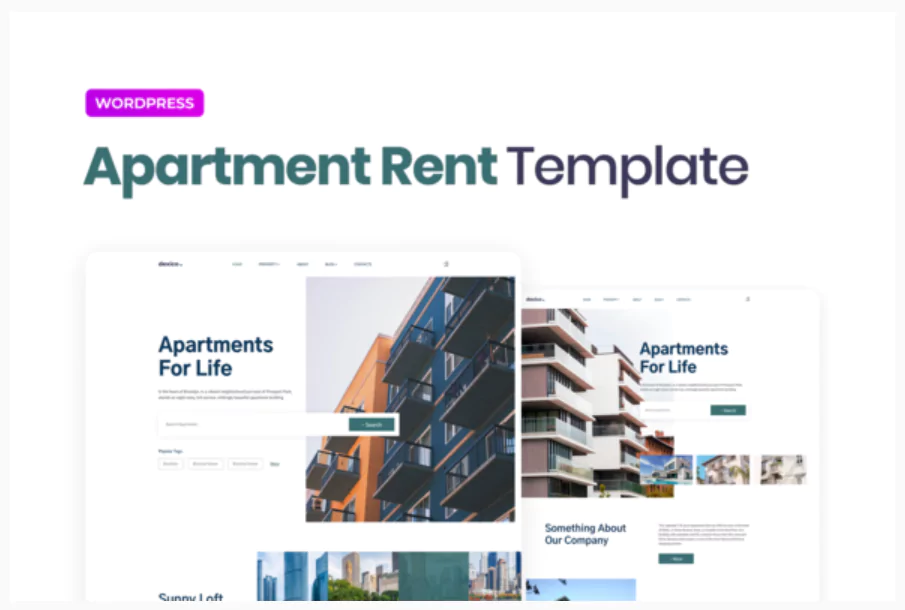 Dexico – Apartment Rent Elementor Template Kit