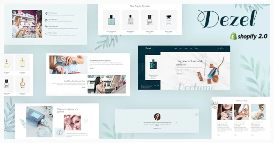 Dezel - Perfume Cosmetics Shopify Theme
