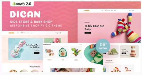 Dican - Kids Store & Baby Shop Shopify 2.0 Theme