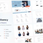 Disency | Creative Digital Agency Elementor Template Kit