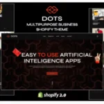 Dots - Software Digital Downloads Shopify Theme