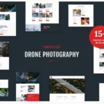 Drone Media - Aerial Photography & Videography Elementor Template Kit
