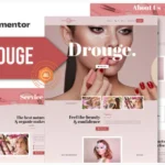 Drouge - Cosmetic Elementor Template Kit