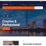 Dustri - Factory & Industrial Elementor Template Kit