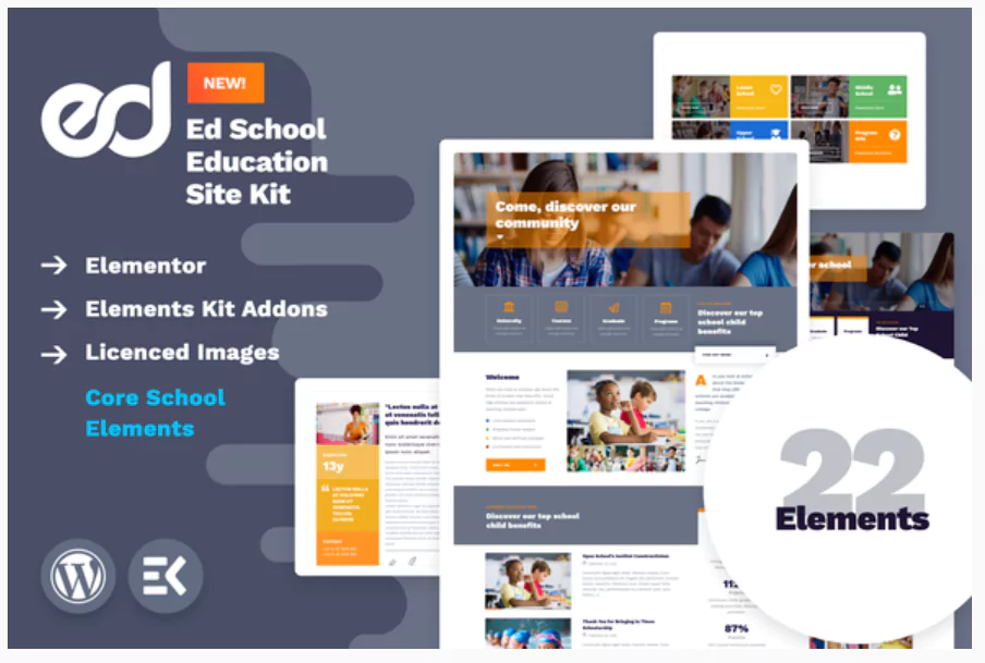 EdSchool - Education Template Kit
