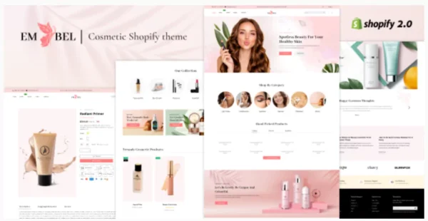 Embel - Beauty Store, Cosmetic Shop Shopify Theme