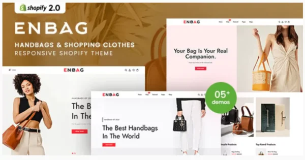 Enbag - Handbags & Shopping Clothes Shopify 2.0 Theme