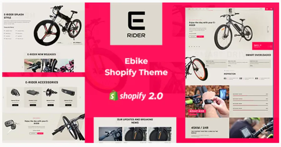 Ezyrider - Single Product Shop Shopify Theme