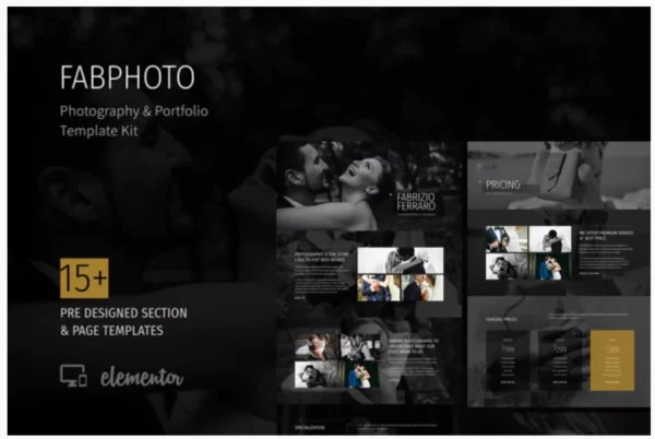 FabPhoto - Photography and Portfolio Template Kit