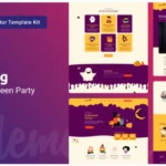 Fang — Halloween Party Elementor Template Kit