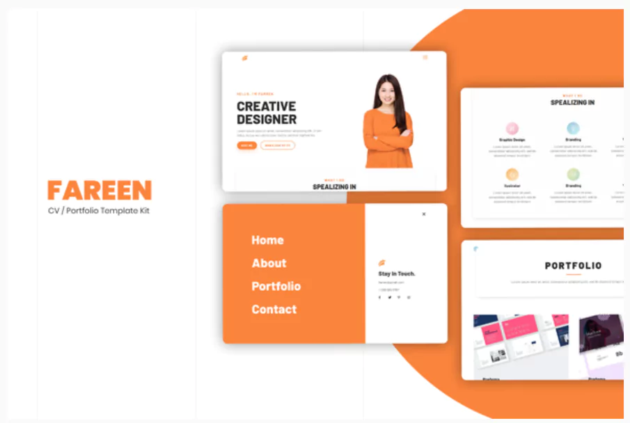 Farren - CV/Resume Elementor Template Kit