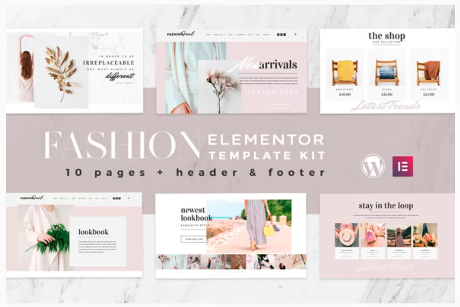 Fashion Feel - WooCommerce Elementor Template Kit