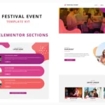 Festival Events - Elementor Template Kit