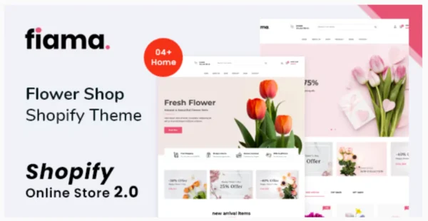 Fiama - Flower Shop & Florist Shopify Theme OS 2.0