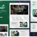 Financerr - Business & Finance Elementor Template Kit