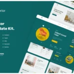 Finterior | Interior Design & Architecture Elementor Template Kit