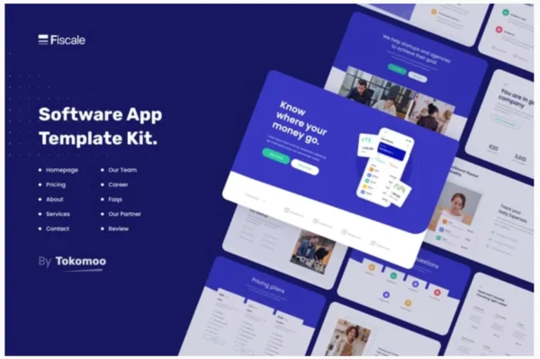 Fiscale | Business & Finance Startup Elementor Template Kit
