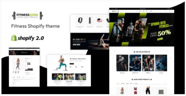 Fitness Zone - Shopify Sportswerar Store