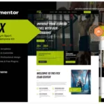 Fitx - Fitness & Gym Elementor Template Kit