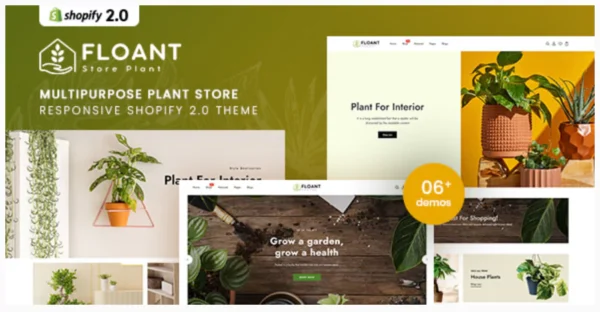 Floant - MultiPurpose Plant Store Shopify 2.0 Theme
