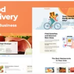 FoodDelivery - Local Business Elementor Template Kit