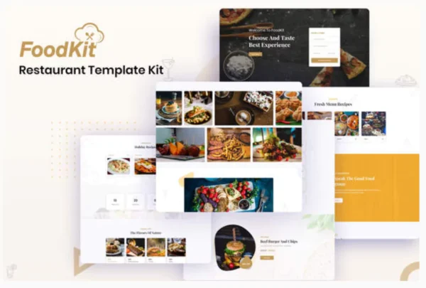 FoodKit - Restaurant Template Kit