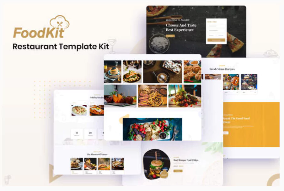 FoodKit - Restaurant Template Kit