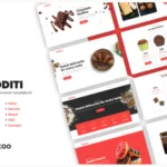 Fooditi | Restaurant & Cafe Elementor Template Kit