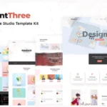 FrontThree - Creative Studio Template Kit