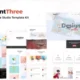 FrontThree - Creative Studio Template Kit