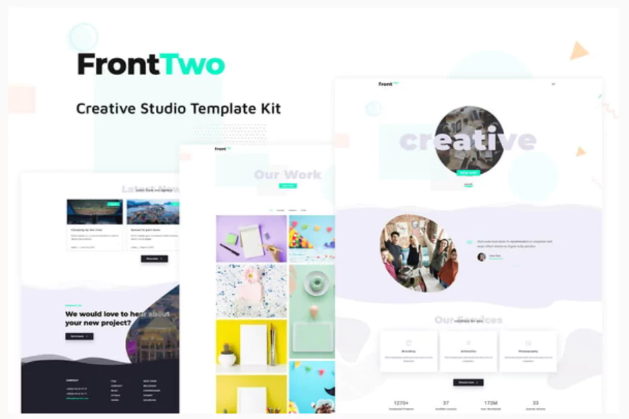 FrontTwo - Creative Studio Template Kit