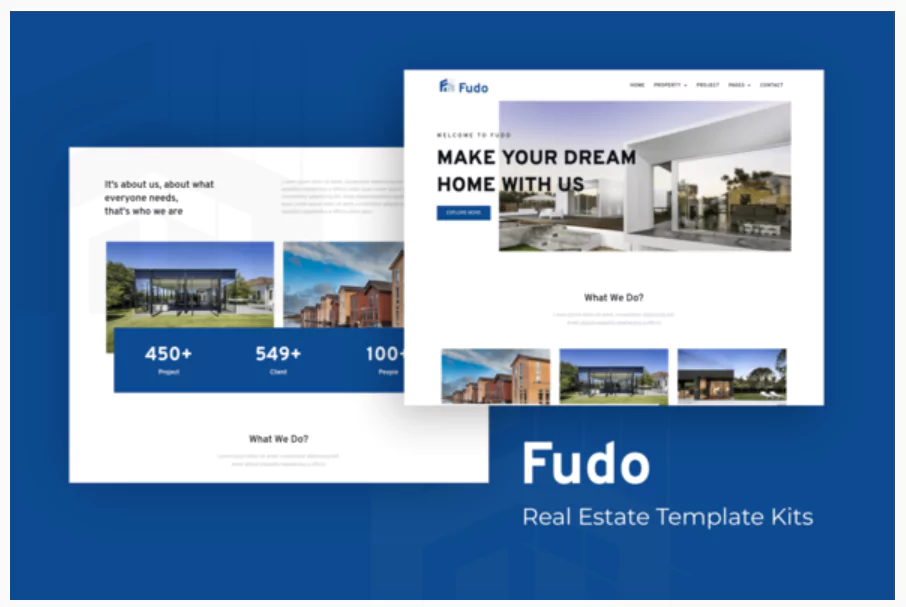 Fudo - Real Estate Elementor Template Kit