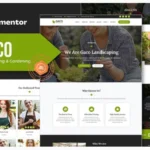 Gaco - Landscape & Gardening Elementor Template Kit