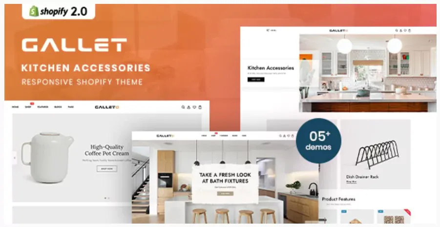 Gallet - Kitchen Accessories Responsive Shopify Theme