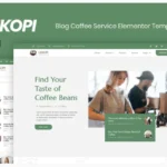 Gekopi - Coffee Shop Blog Elementor Template Kit