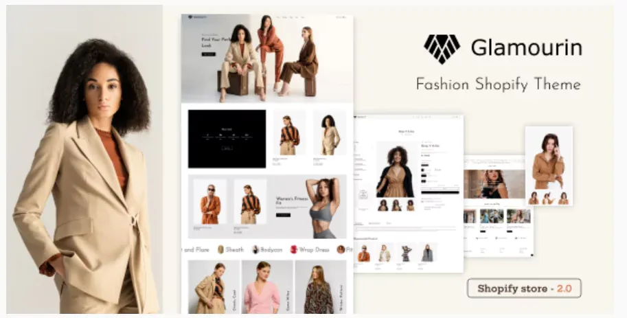 Glamourin - Clothing Store Shopify Theme